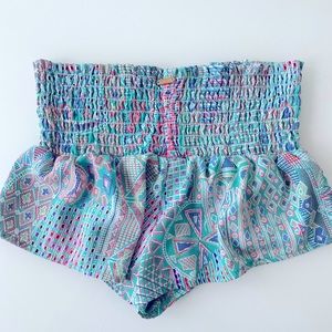 Beach Bunny Poolside Boho Chic Shorts 🏝 🌺